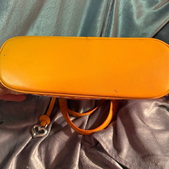 BRIGHTON Orange 2005 Vintage RARE Juliet Signature Handbag - Picture 14 of 14